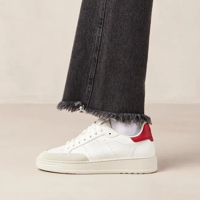 ALOHAS Sneakers Tb780 8211 White and Red Sneakers 8211 Women