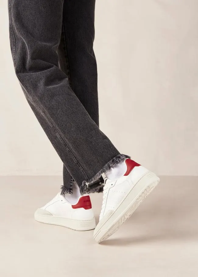 ALOHAS Sneakers Tb780 8211 White and Red Sneakers 8211 Women