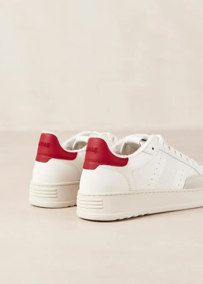 ALOHAS Sneakers Tb780 8211 White and Red Sneakers 8211 Women