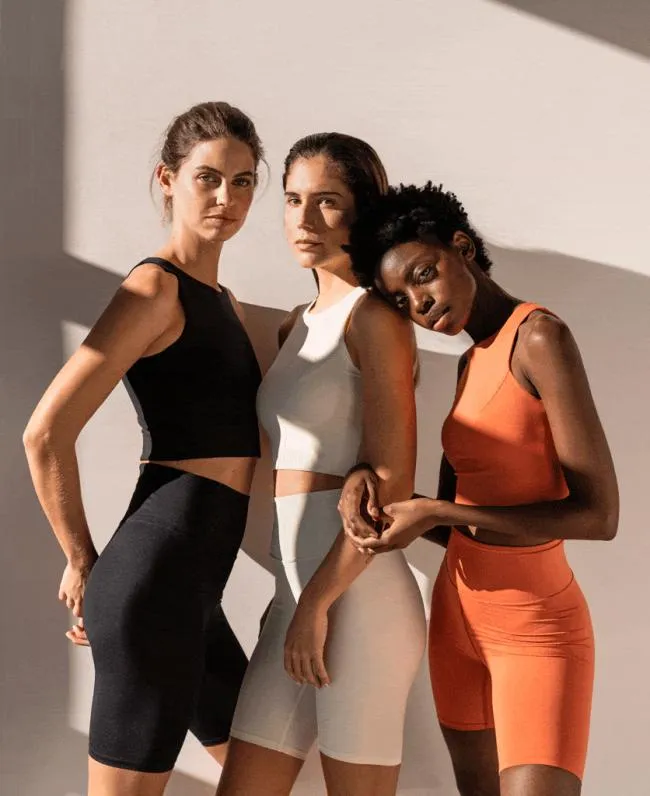 ALOHAS Sportswear Core 8211 Orange Econyl Leggings 8211 Women