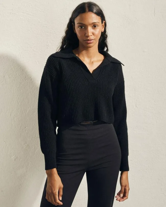 ALOHAS Sweaters and Cardigans Airliner 8211 Black Knit Top 8211 Women