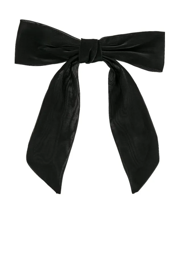 Amelie Bow Hair Clip Black Women Lovers and Friends Accessories