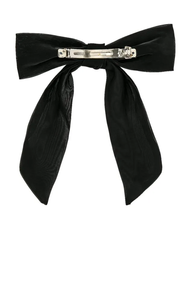 Amelie Bow Hair Clip Black Women Lovers and Friends Accessories