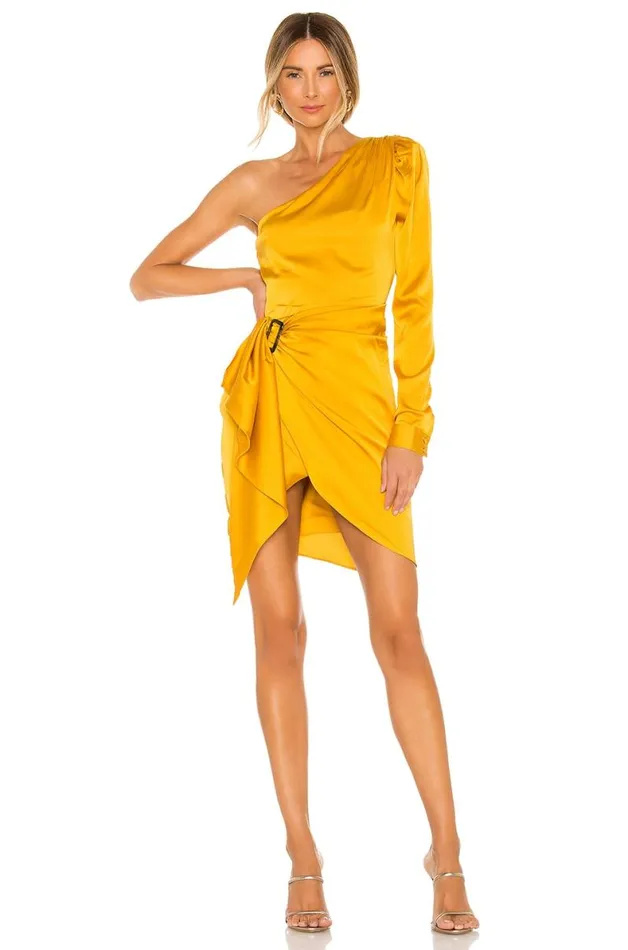 Ana Dress Yellow Women Lovers and Friends Dresses