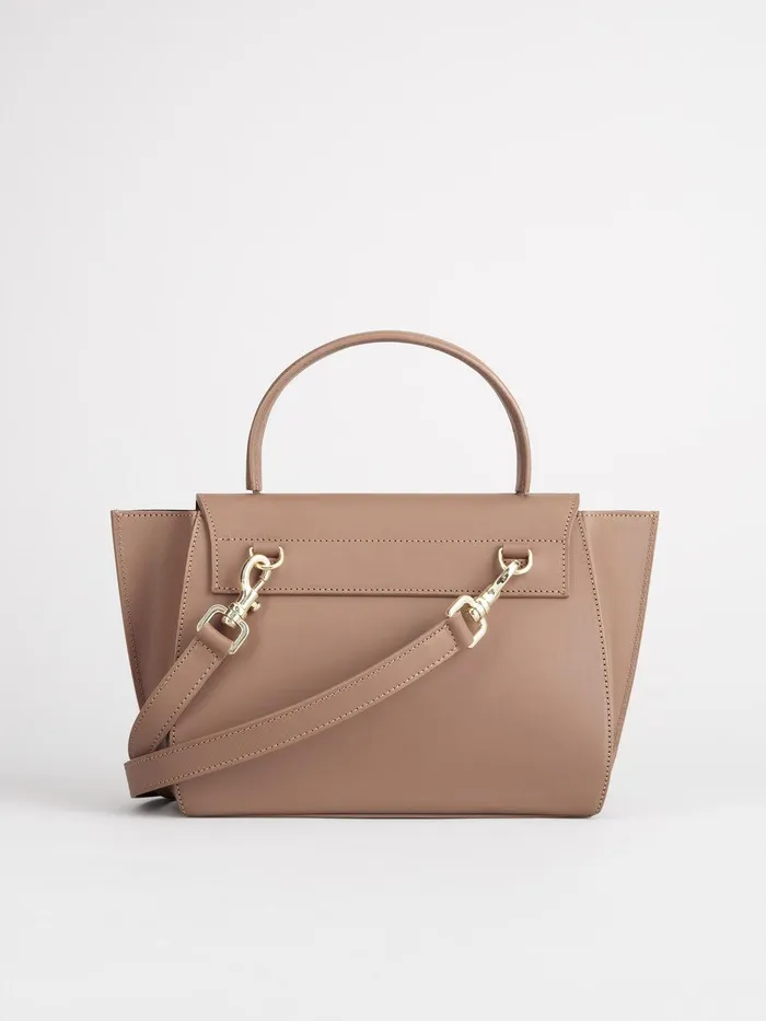 ATP Atelier Handbags Arezzo Hazelnut Leather Handbag Hazelnut 8211 Women