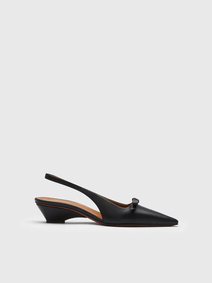 ATP Atelier Pumps and Heels Fumane Black Nappa Slingbacks Black 8211 Women