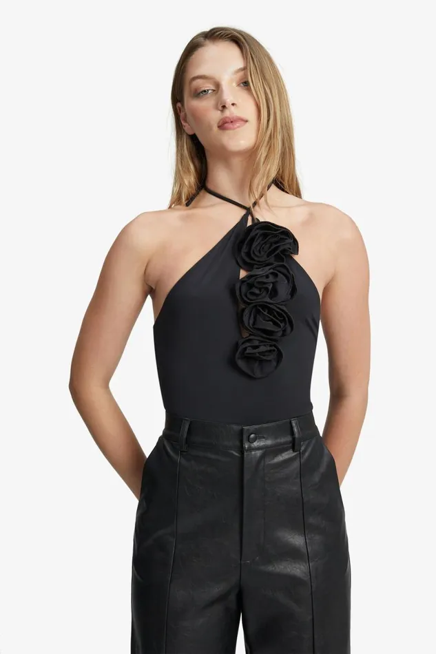 Bardot Bodysuits Erika Jersey Bodysuit In Black 8211 Women Bardot Bodysuits Erika Jersey Bodysuit In Black 8211 Women