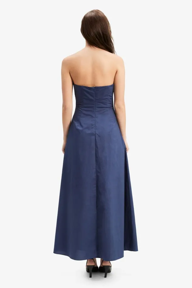 Bardot Day To Night Dresses Lora Poplin Maxi Dress In Navy 8211 Women Bardot Day To Night Dresses Lora Poplin Maxi Dress In Navy 8211 Women
