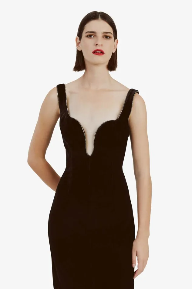 Bardot Party Dresses Brooklyn Diamonte Midi Dress In Black 8211 Women Bardot Party Dresses Brooklyn Diamonte Midi Dress In Black 8211 Women