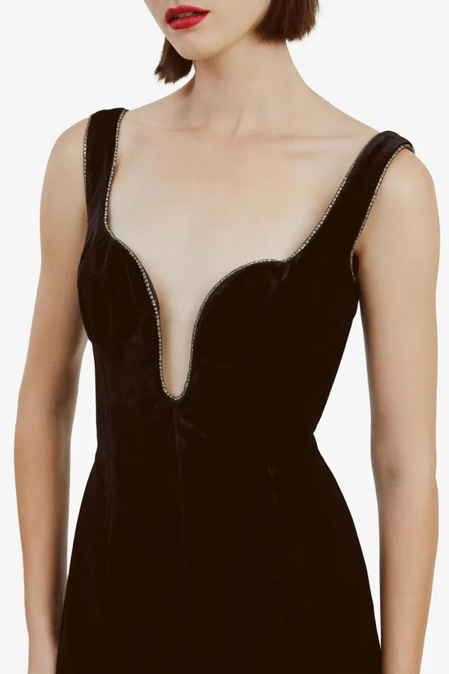 Bardot Party Dresses Brooklyn Diamonte Midi Dress In Black 8211 Women Bardot Party Dresses Brooklyn Diamonte Midi Dress In Black 8211 Women