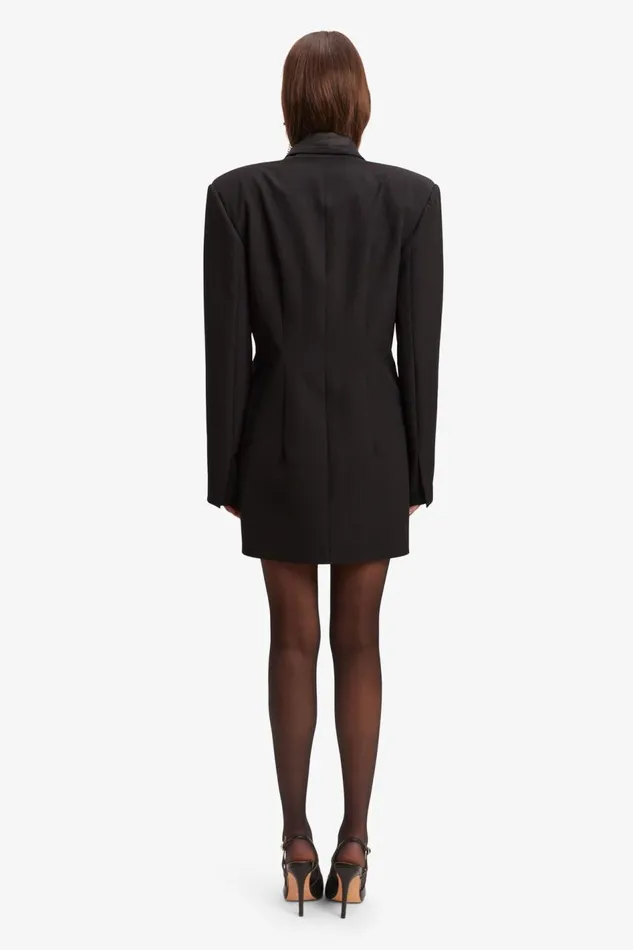 Bardot Party Dresses Joelle Tuxedo Dress In Black 8211 Women Bardot Party Dresses Joelle Tuxedo Dress In Black 8211 Women