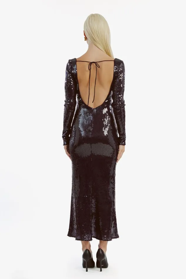 Bardot Party Dresses Verona Sequin Maxi Dress In Purple 8211 Women Bardot Party Dresses Verona Sequin Maxi Dress In Purple 8211 Women