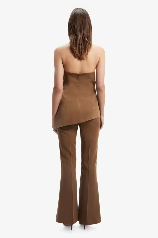 Bardot Party Tops Cosmos Strapless Top In Chocolate 8211 Women Bardot Party Tops Cosmos Strapless Top In Chocolate 8211 Women