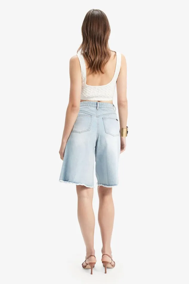 Bardot Shorts Forte Long Denim Short In Light Wash 8211 Women Bardot Shorts Forte Long Denim Short In Light Wash 8211 Women