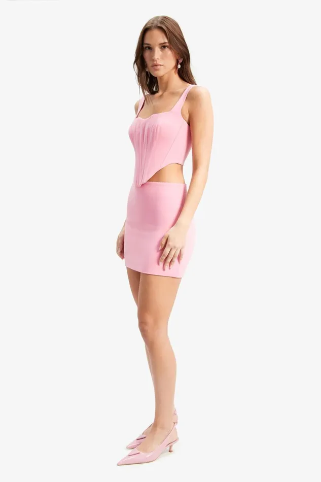 Bardot Skirts Lovinia Mini Skirt In Candy Pink 8211 Women Bardot Skirts Lovinia Mini Skirt In Candy Pink 8211 Women