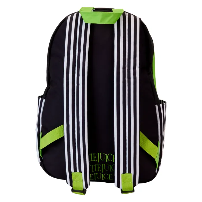 Beetlejuice Cosplay Nylon FullSize Backpack Unisex Loungefly Backpacks