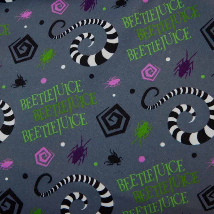 Beetlejuice Cosplay Nylon FullSize Backpack Unisex Loungefly Backpacks