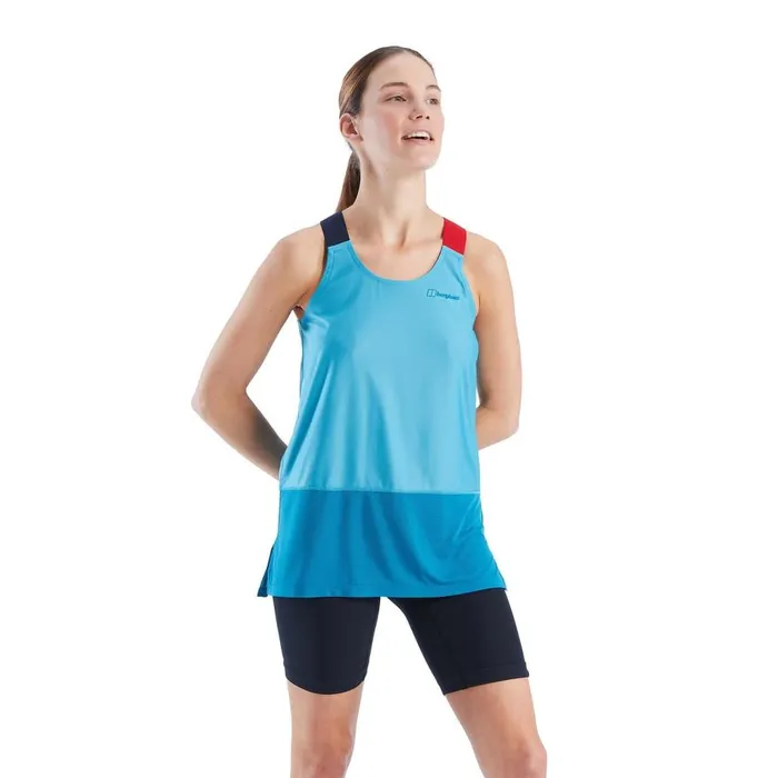 Berghaus Baselayers Nesna Baselayer Vest 8211 Blue 8211 Women