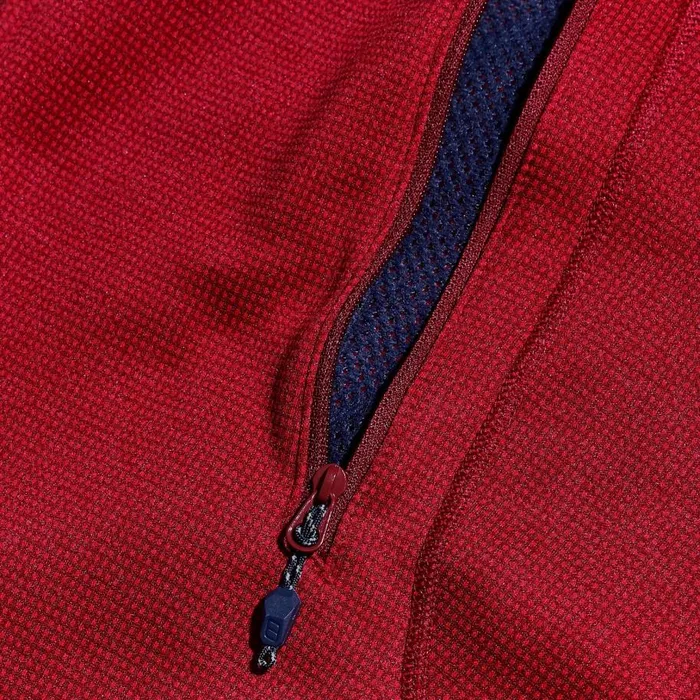 Berghaus Fleece Pravitale MTN 20 Hooded Jacket 8211 Dark RedRed 8211 Men