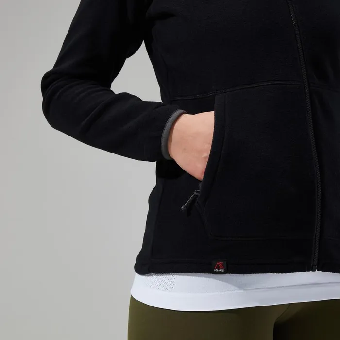 Berghaus Fleece Prism 20 Micro Full Zip InterActive 8211 Black 8211 Women Berghaus Fleece Prism 20 Micro Full Zip InterActive 8211 Black 8211 Women
