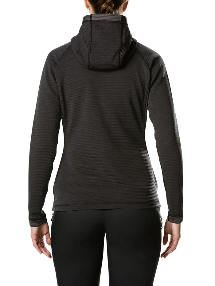 Berghaus Fleece Redonda Hooded Fleece 8211 Black Grey 8211 Women Berghaus Fleece Redonda Hooded Fleece 8211 Black Grey 8211 Women
