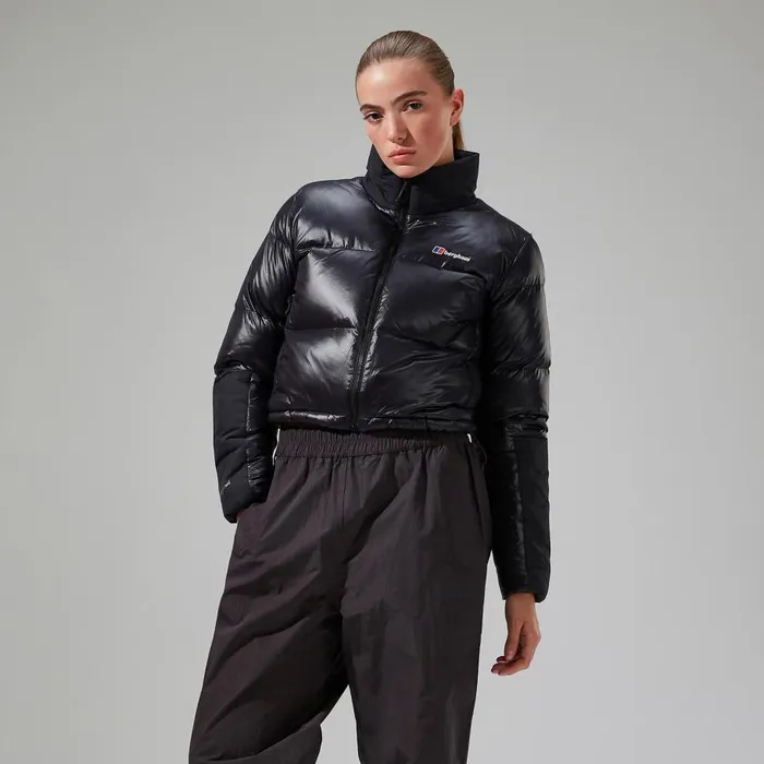 Berghaus Insulated Arkos Reflect Crop Down Jacket 8211 Black 8211 Women