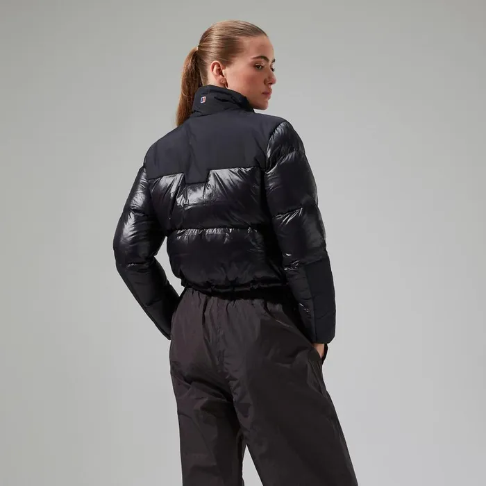 Berghaus Insulated Arkos Reflect Crop Down Jacket 8211 Black 8211 Women