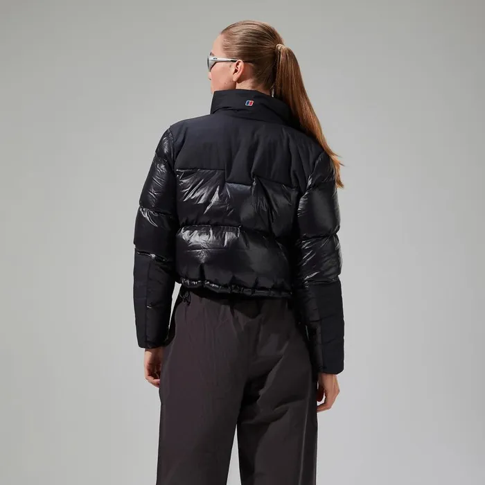 Berghaus Insulated Arkos Reflect Crop Down Jacket 8211 Black 8211 Women