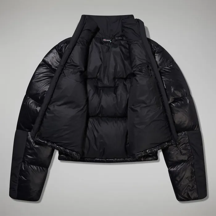 Berghaus Insulated Arkos Reflect Crop Down Jacket 8211 Black 8211 Women
