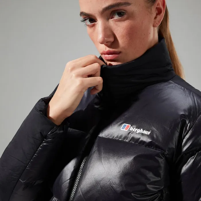 Berghaus Insulated Arkos Reflect Crop Down Jacket 8211 Black 8211 Women