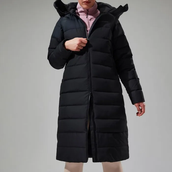 Berghaus Insulated Embo 4in1 Down Insulated Long Jacket 8211 Black 8211 Women