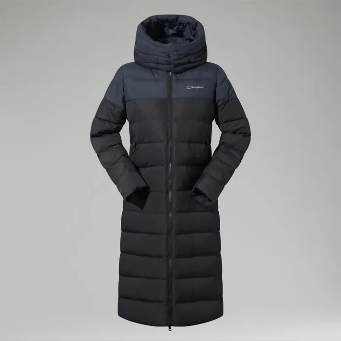 Berghaus Insulated Embo 4in1 Down Insulated Long Jacket 8211 Black 8211 Women