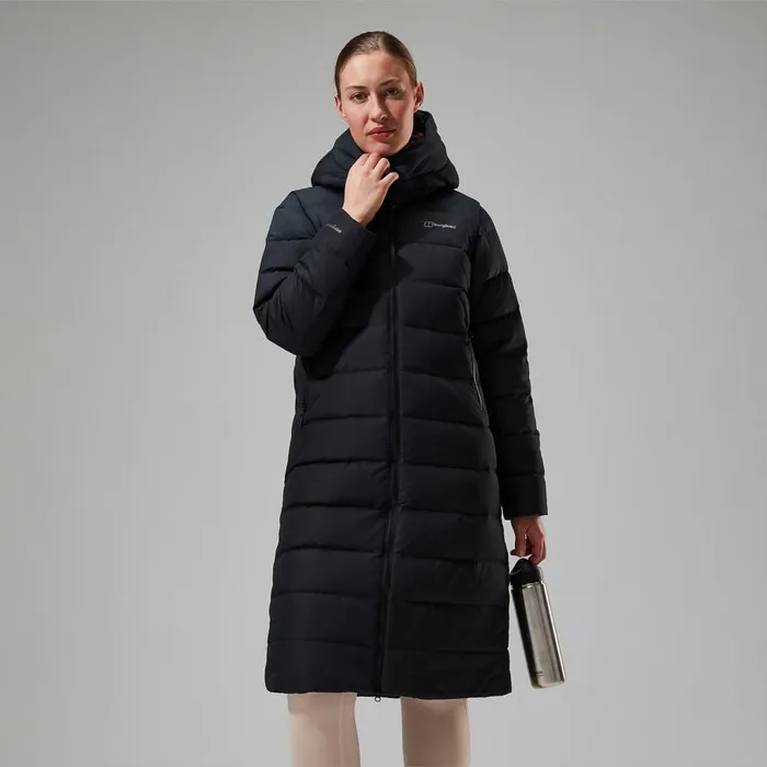 Berghaus Insulated Embo 4in1 Down Insulated Long Jacket 8211 Black 8211 Women