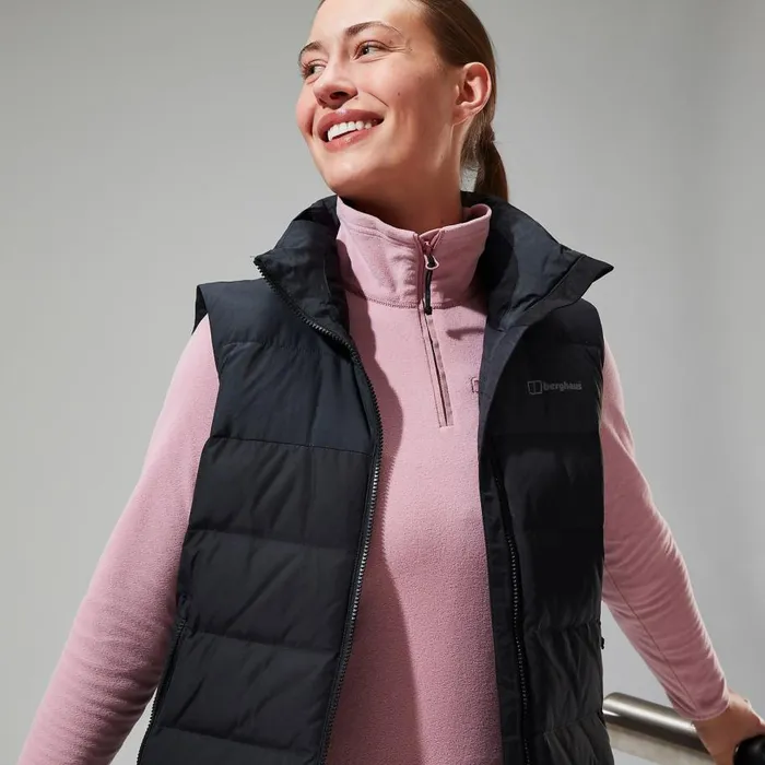 Berghaus Insulated Embo 4in1 Down Insulated Long Jacket 8211 Black 8211 Women