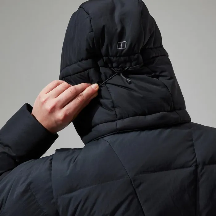 Berghaus Insulated Embo 4in1 Down Insulated Long Jacket 8211 Black 8211 Women