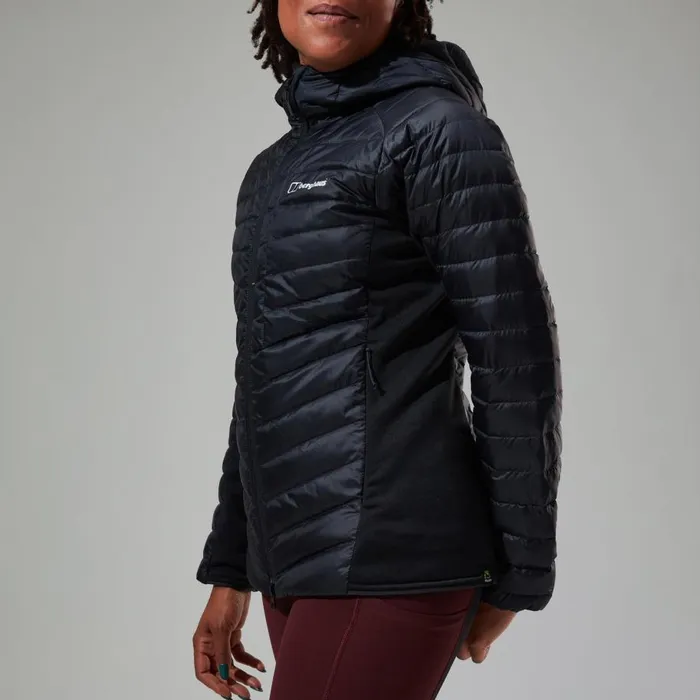 Berghaus Insulated Tephra 20 Hooded Insulated Jacket Black 8211 Women Berghaus Insulated Tephra 20 Hooded Insulated Jacket Black 8211 Women