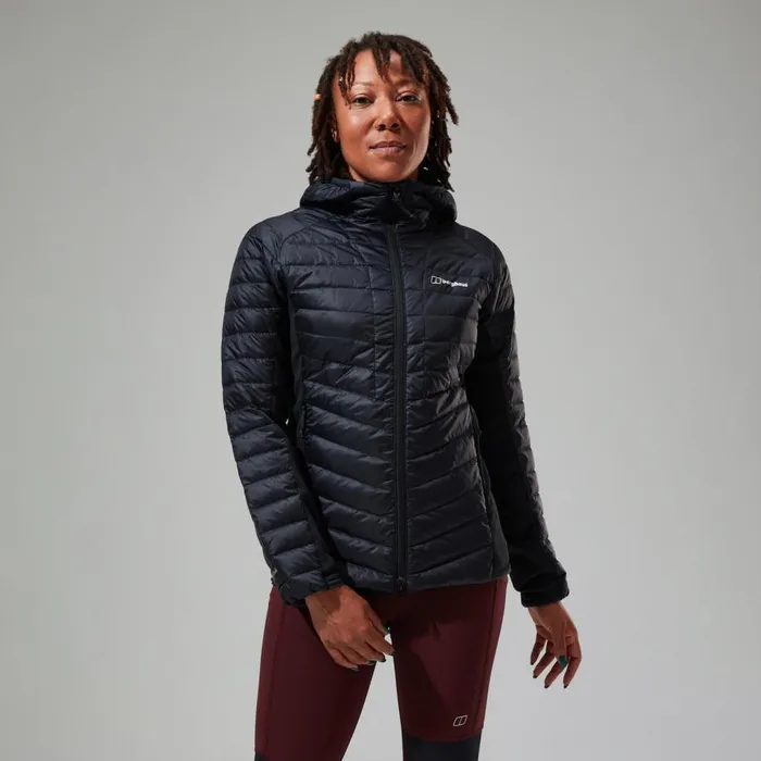 Berghaus Insulated Tephra 20 Hooded Insulated Jacket Black 8211 Women Berghaus Insulated Tephra 20 Hooded Insulated Jacket Black 8211 Women