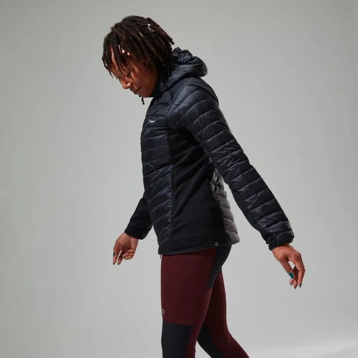 Berghaus Insulated Tephra 20 Hooded Insulated Jacket Black 8211 Women Berghaus Insulated Tephra 20 Hooded Insulated Jacket Black 8211 Women