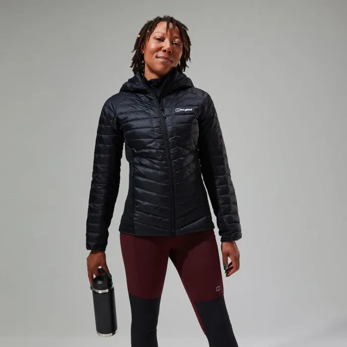 Berghaus Insulated Tephra 20 Hooded Insulated Jacket Black 8211 Women Berghaus Insulated Tephra 20 Hooded Insulated Jacket Black 8211 Women