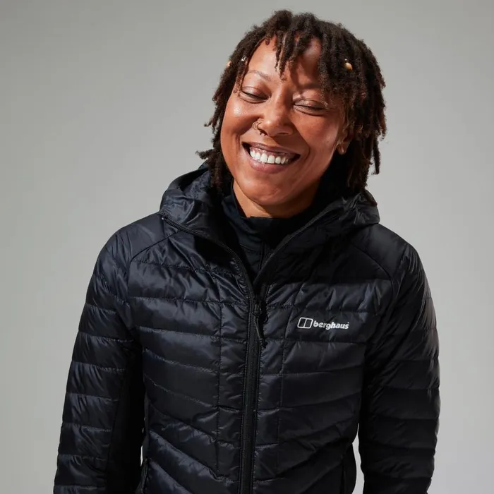 Berghaus Insulated Tephra 20 Hooded Insulated Jacket Black 8211 Women Berghaus Insulated Tephra 20 Hooded Insulated Jacket Black 8211 Women