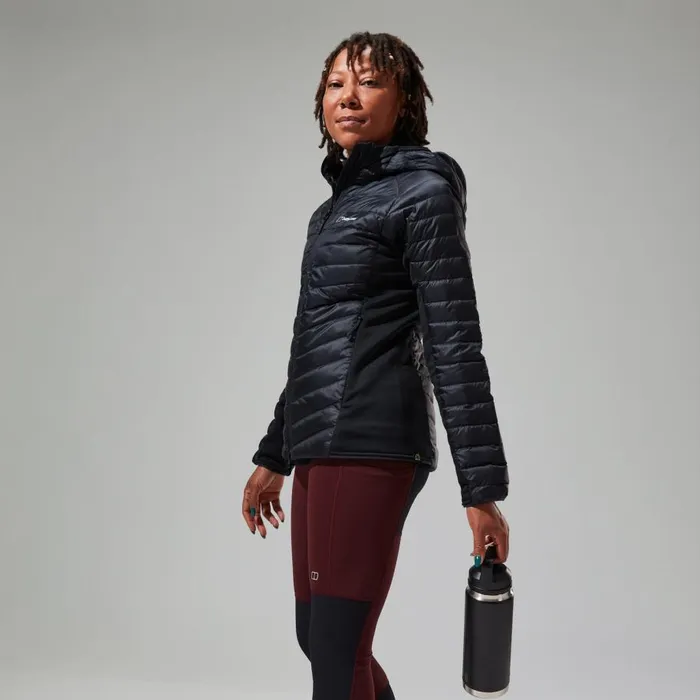 Berghaus Insulated Tephra 20 Hooded Insulated Jacket Black 8211 Women Berghaus Insulated Tephra 20 Hooded Insulated Jacket Black 8211 Women