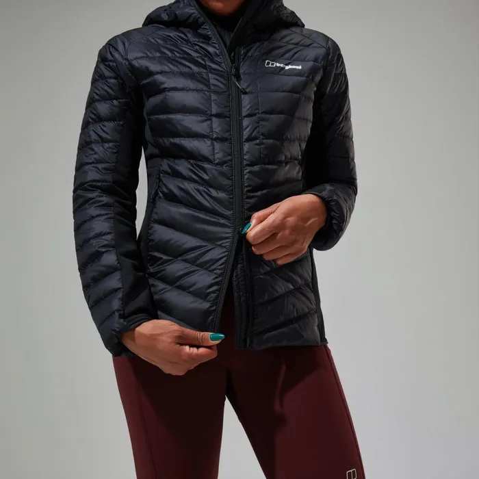 Berghaus Insulated Tephra 20 Hooded Insulated Jacket Black 8211 Women Berghaus Insulated Tephra 20 Hooded Insulated Jacket Black 8211 Women