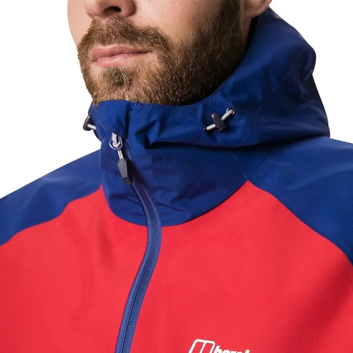 Berghaus Lightweight Paclite 20 Waterproof Jacket 8211 Red Blue 8211 Men