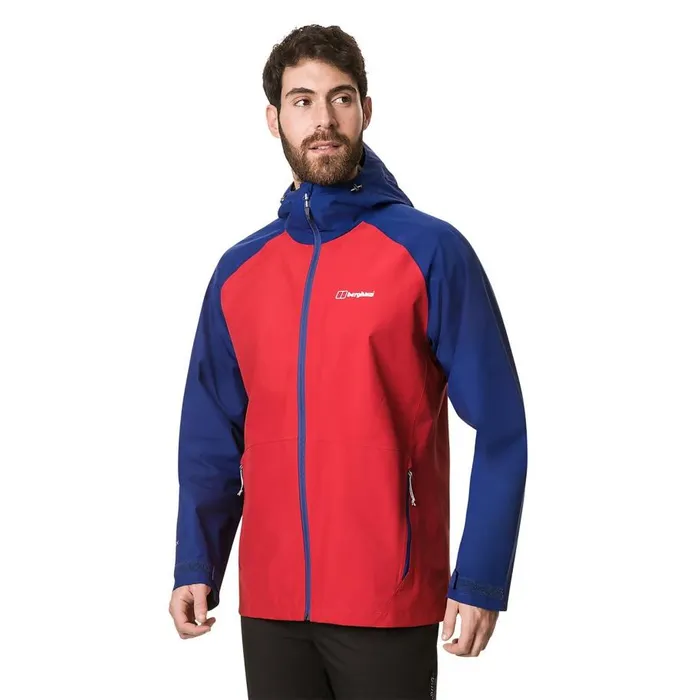 Berghaus Lightweight Paclite 20 Waterproof Jacket 8211 Red Blue 8211 Men