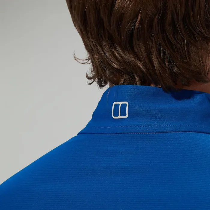 Berghaus TShirts 247 Half Zip Long Sleeve Tech Tee 8211 Blue 8211 Men Berghaus TShirts 247 Half Zip Long Sleeve Tech Tee 8211 Blue 8211 Men