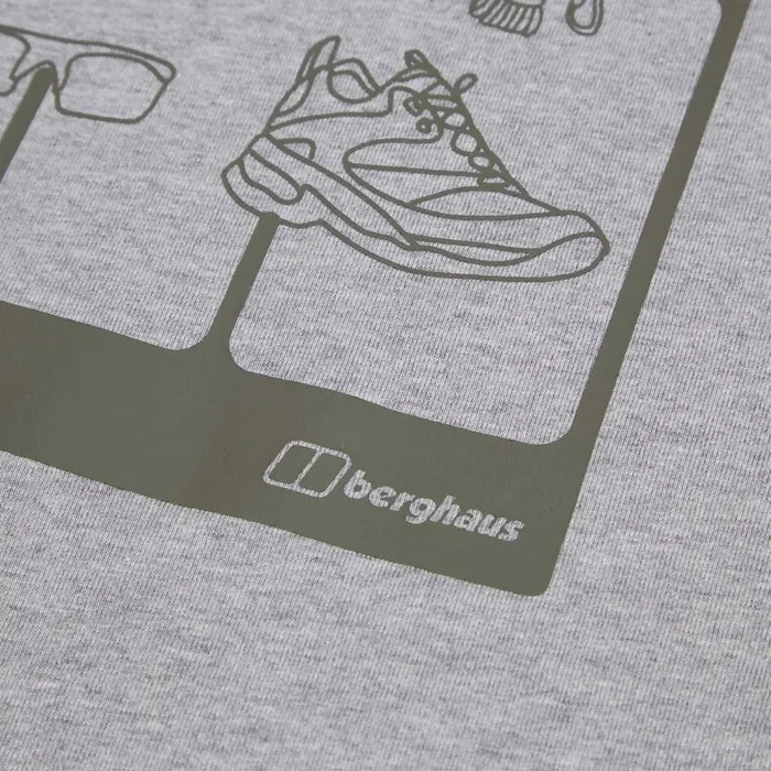 Berghaus TShirts Mens Hike Pack Short Sleeve Tee 8211 Dark Grey 8211 Men Berghaus TShirts Mens Hike Pack Short Sleeve Tee 8211 Dark Grey 8211 Men