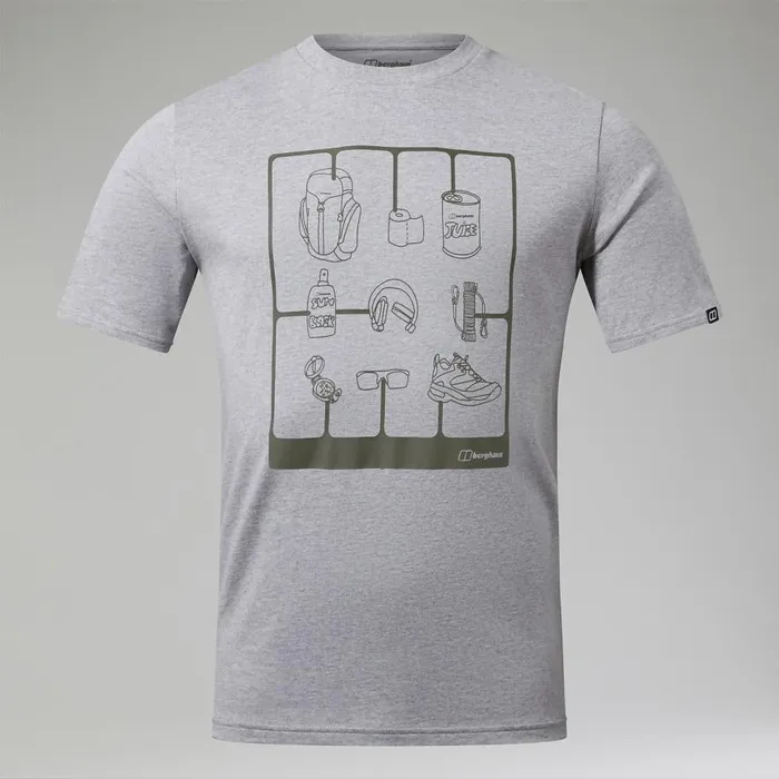 Berghaus TShirts Mens Hike Pack Short Sleeve Tee 8211 Dark Grey 8211 Men Berghaus TShirts Mens Hike Pack Short Sleeve Tee 8211 Dark Grey 8211 Men