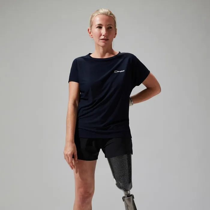 Berghaus TShirts Nesna Short Sleeve Baselayer 8211 Navy 8211 Women