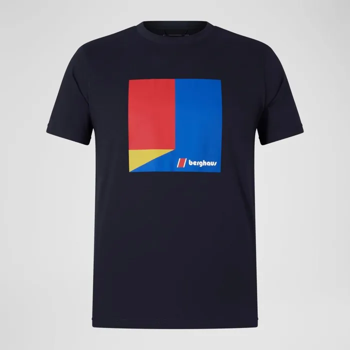 Berghaus TShirts Tri Colour Tee 8211 Black 8211 MenWomen