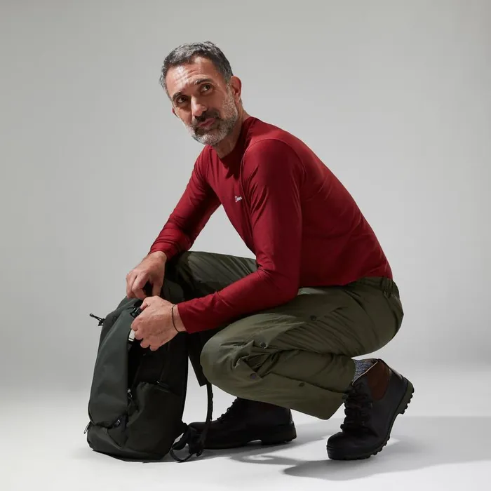 Berghaus Trousers Deluge 20 Pant 8211 Dark GreenBrown 8211 Men